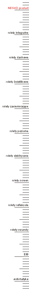 KNX, EIB, zaciemniajce rolety elektryczne, rolety wietlikowe