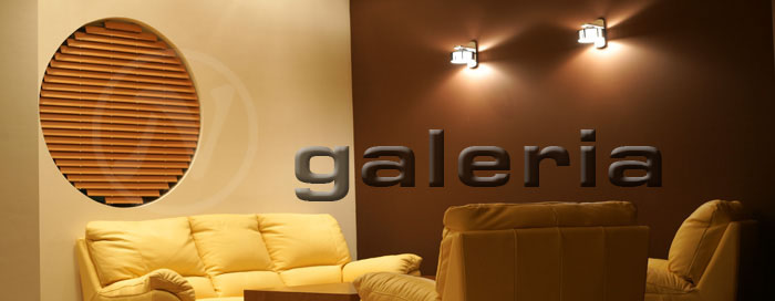 galeria - aluzje z litego drewna