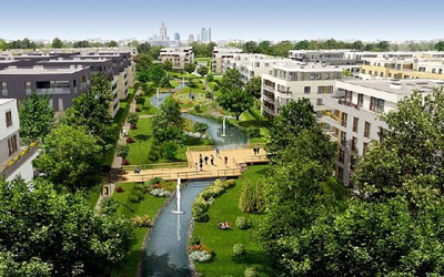 Warszawa Wilanw; przychodnia, przedszkole, szkoa, gabinet kosmetyczny, gabinet fryzjerski, pralnia, kwiaciarnia, sklep, fitnes,  siownia, basen, bilard, kawiarnia, restauracja, catering, apteka